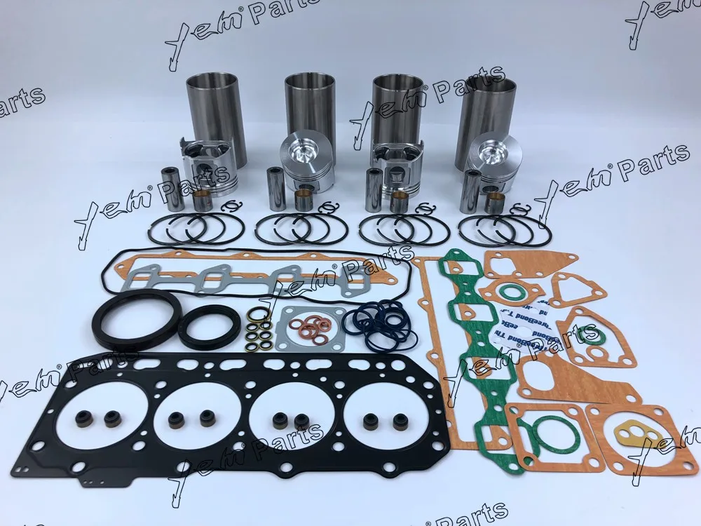 

For Yanmar engine parts 4TNE84 4D84-3 Repair kit with piston + piston ring + gasket set