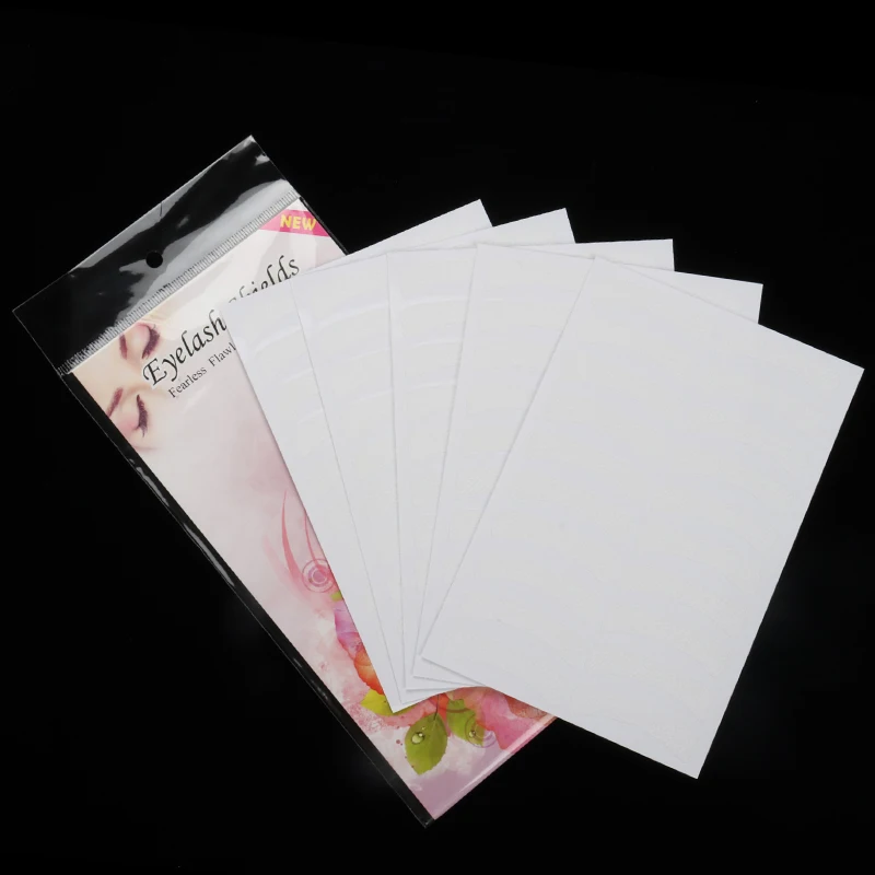 Non-woven Eyelash Patches Eyelash Extension Eye Pads Medical Fabrics Patches 50 pairs/pack Eye Tips Make Up Tools