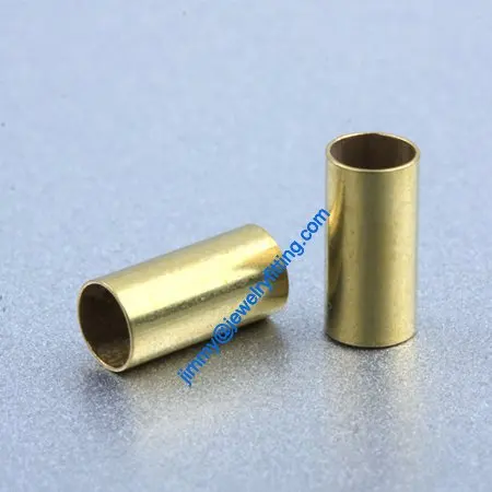 

Copper Tube Conntctors Tubes jewelry findings 4*8 mm ship free 10000pcs copper tube Spacer beads