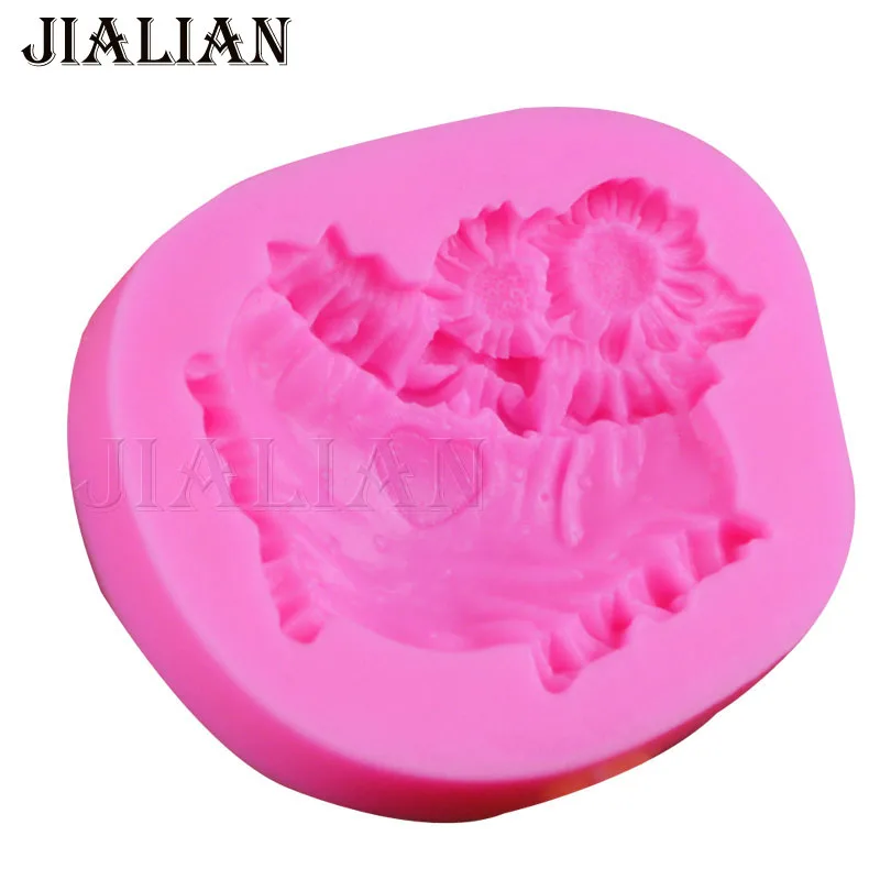 3D Baby Underwear shorts Flowers Fondant chocolate silicone mold cake decorating tools Clay Resin sugar Candy Sculpey T0864