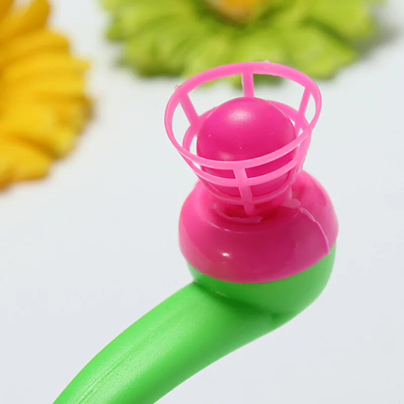 1Pcs Balance Board เกมเด็ก Blow Ball เกมยาสูบท่อเป่า Ball Nostalgia การเล่นกลเด็กตลกเกมกระดานของเล่น