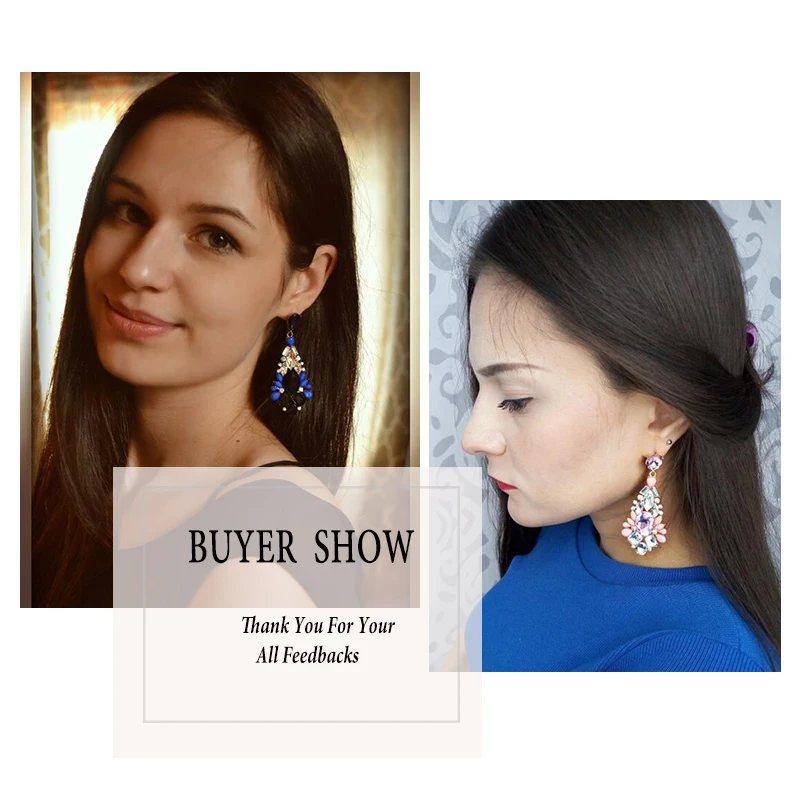 VEYO Luxury Earrings Crystal Drop Earrings For Women Fashion Jewelry Elegant Hot Sale High Quality