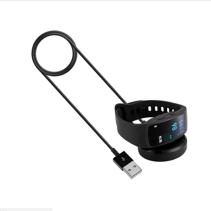 USB-адаптер для док-станции для Samsung Galaxy Gear Fit 2 R360/Fit2 Pro R365, умный браслет, браслет, зарядный кабель, шнур, подставка