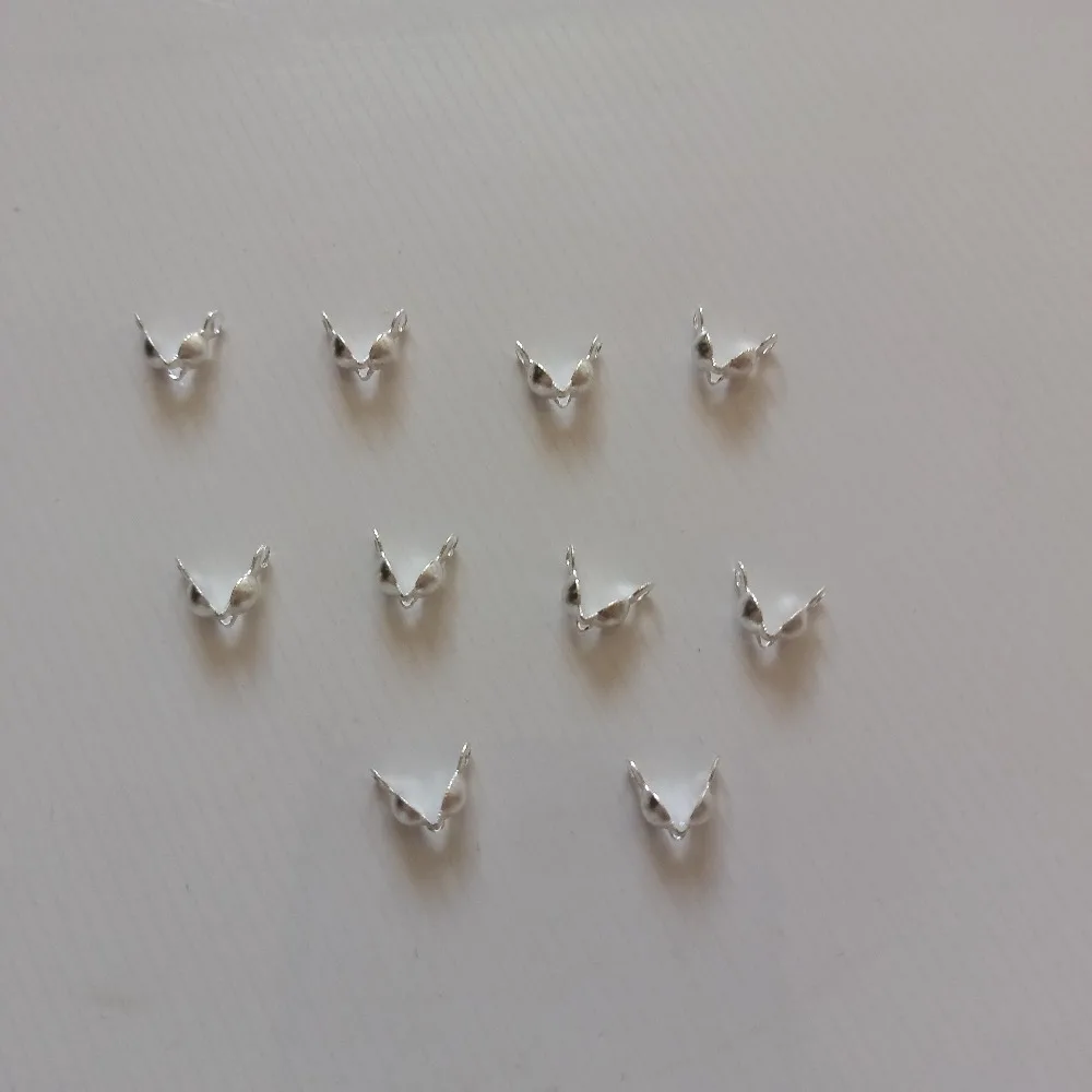 Wholesale 4x8mm 5000pcs Handmade Jewelry Bead Buckle Clips Connector Fit Necklace Bracelets Jewelry Components Accessories