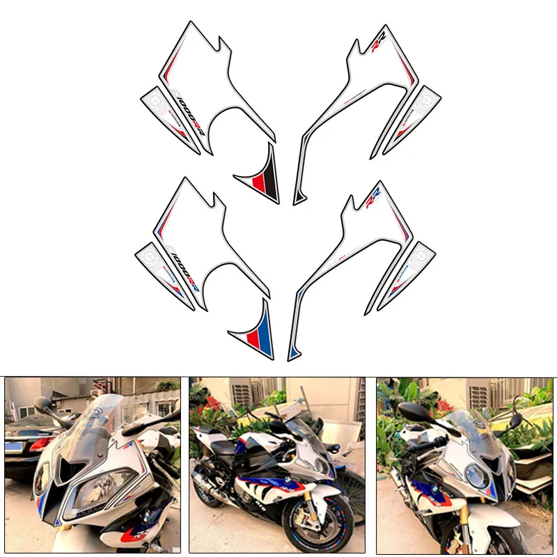 Heißer verkauf Motorrad Front Verkleidung Motor Anzahl Bord 3D Gel Protector für BMW 2012-2014 2013 S1000RR