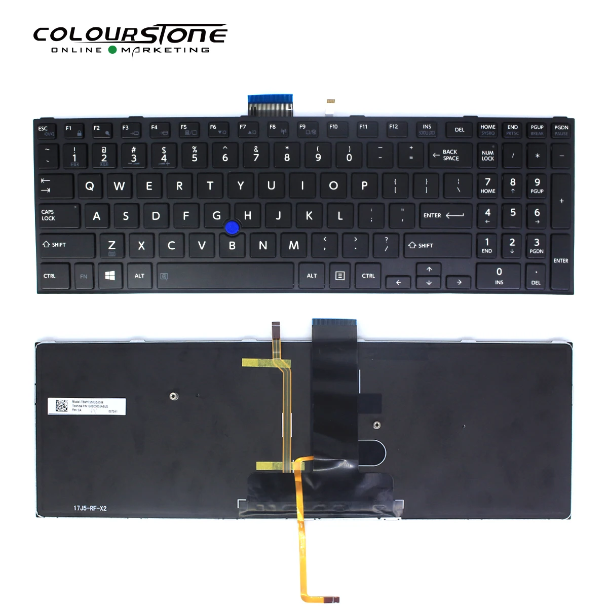 

Оригинальная новая клавиатура США для ноутбука Toshiba Tecra A50-C A50-C1510 A50-C1520 Z50-C Z50-C1550