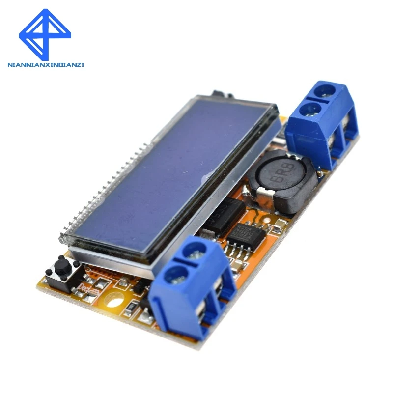 Dual Display DC-DC 5-23V To 0-16.5V 3A Max Step Down Power Supply Buck Converter Adjustable Step-down Voltage Regulator