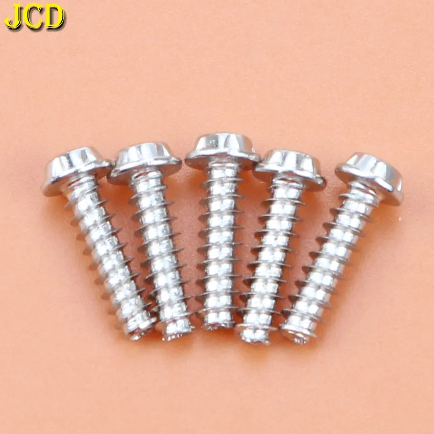 JCD 5 Pieces 3.8mm 4.5mm Security Bit Screws For NES SNES N64 For Gameboy GB Console & Cartridge Case Screws