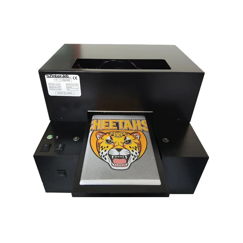 

Automatic t shirt printing A4 size Flatbed Printer