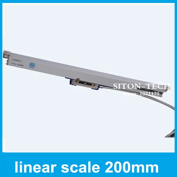 Free shipping digital readout Rational WTA1 0.001mm linear measurement 200mm for boring mill drilling machine