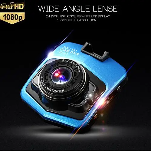 New Arrival Car Dvr Novatek Gt300 Dash Car Camera Full HD 1080P Recorders Dashcam Digital Video Registrator Dvrs G-Sensor
