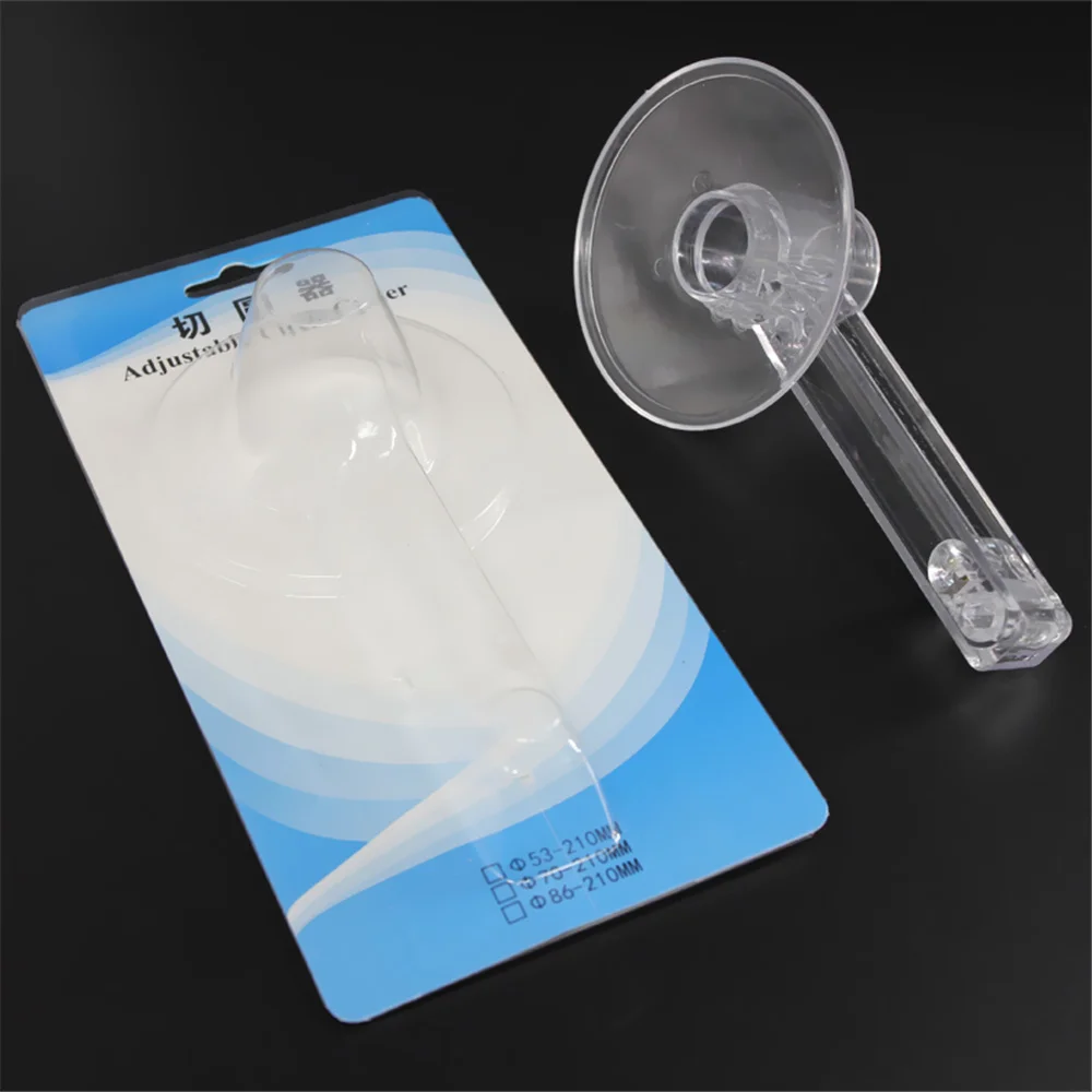 New Convenience Adjustable Circle Cutter Plastic Utility Knife for Office