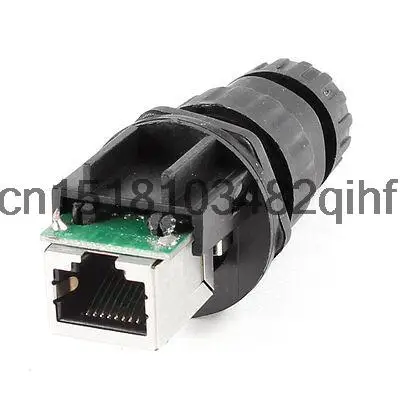 

Панельное крепление RJ45 IP67 Водонепроницаемый соединитель M19 Соединительный адаптер