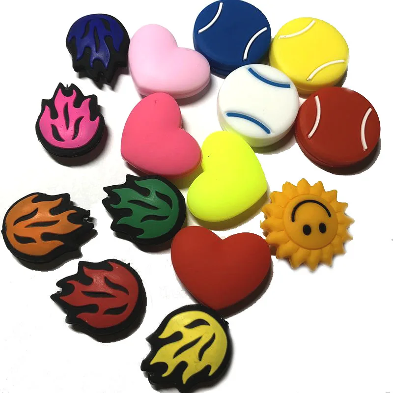 50 pcs Lovely Tennis Damper Shock Absorber to Reduce Tenis Racquet Vibration Dampeners