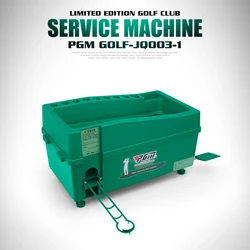 PGM Multifunctional Golf Ball Automatic Server Pitching Machine Robot Swing Trainer Hold 60-100 Balls And 9 Golf Rods Pole Frame