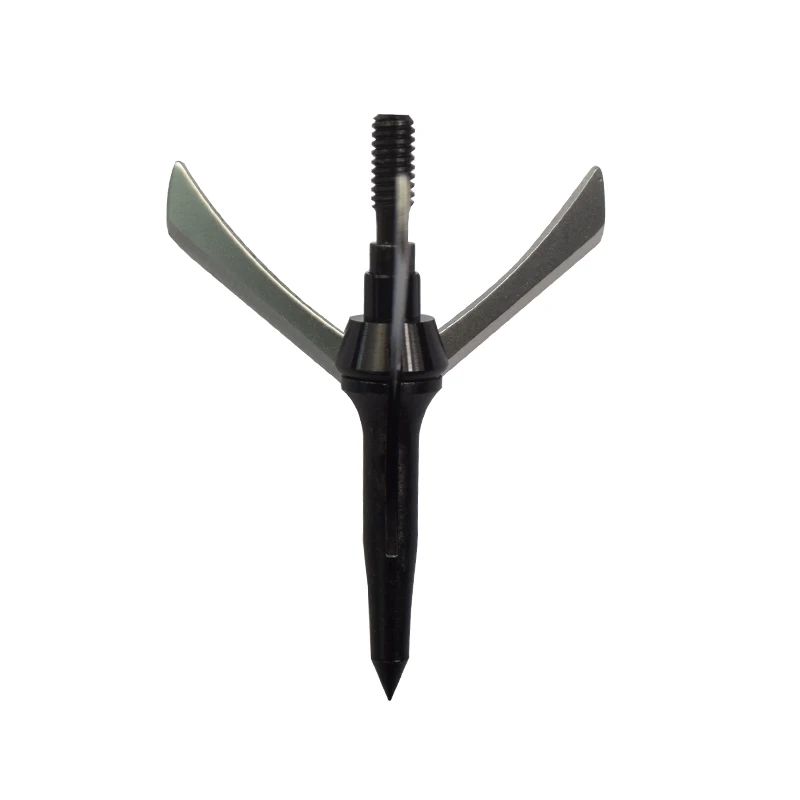 6/12X Broadhead 100 Grain Arrow Bolt Point Tip 3 Blades 2