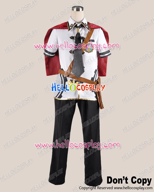 

Final Fantasy Type 0 Cosplay Dominion Of Rubrum Class Zero Costume Summer Uniform H008