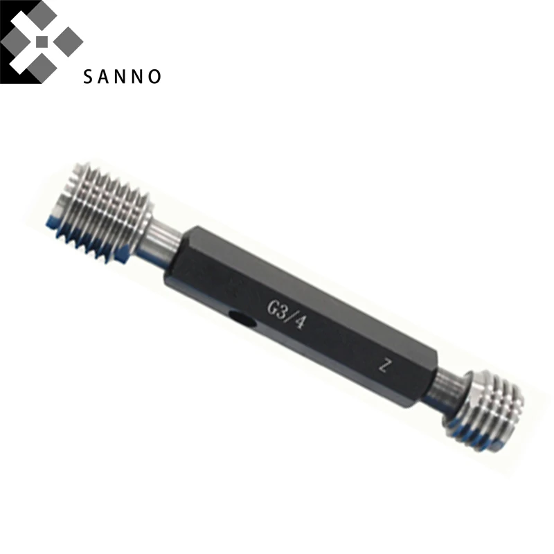 G1/8, g1/4, g3/8, g1/2, g5/8, g3/4, g7/8, g1 '', medidor fixo g1 3/4 go-no go, calibre de alta precisão, tomada de rosca