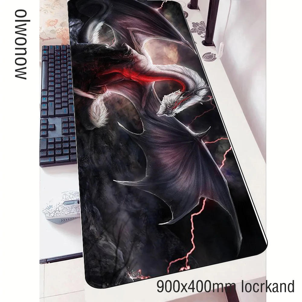 fatalis monster hunter stories mouse pad 900x400mm pad mouse big computer mousepad xl gaming padmouse gamer laptop mouse mats