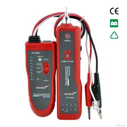 NF-806R Network Cable fault locator Tester UTP STP RJ45 RJ11with Alligator Clip