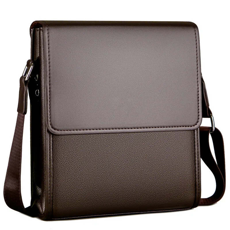 New Arrival Business Men Messenger Bags vintage Leather Crossbody Shoulder Bag for male brand Casual Man Handbags Fashion bags