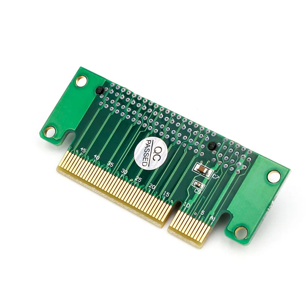 H1111Z PCI-e pci Express 8X90 Graden Adapter Riser Card Voor 1U Computer Case Chassis PC Converter Uitbreidingskaart componenten NIEUWE