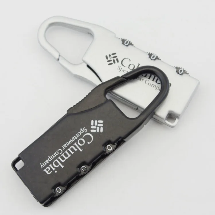 Free Shipping 6pcs/lot Password Mini Luggage Number Lock Padlock Luggage Lock for Zipper Bag Backpack Handbag Drawer