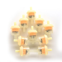 10pcs/Lot Motorcycle Scooter Gasoline Filter Inline Gas Fuel Filter Motorcycle Oil Filters