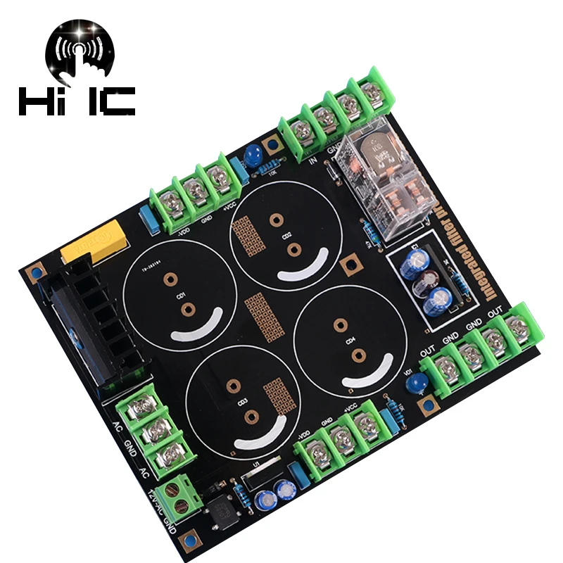 High Power Amplifier Rectifier Filter Fever Capacitor Filter Power Amplifier Board Audio Rectifier Power Supply