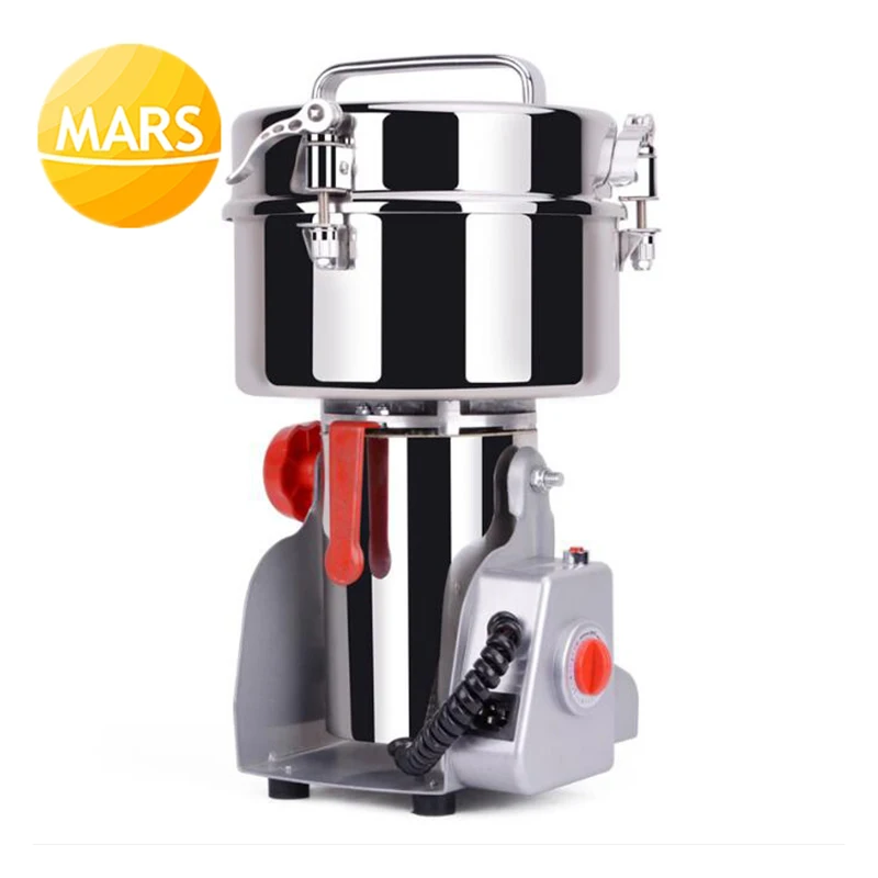 2500g Grains Spices Hebals Cereals Coffee Dry Food Grinder Chinese Medicine Medical Dry Fine Herb Weed Crusher Powder Machine