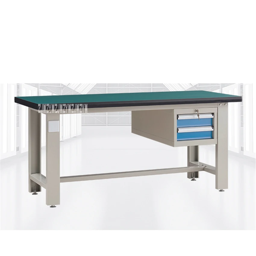 

QG-GZT003 Heavy Workshop Benchwork Table Workbench Antistatic Operating Platform Stainless Steel Test Maintenance Workbench