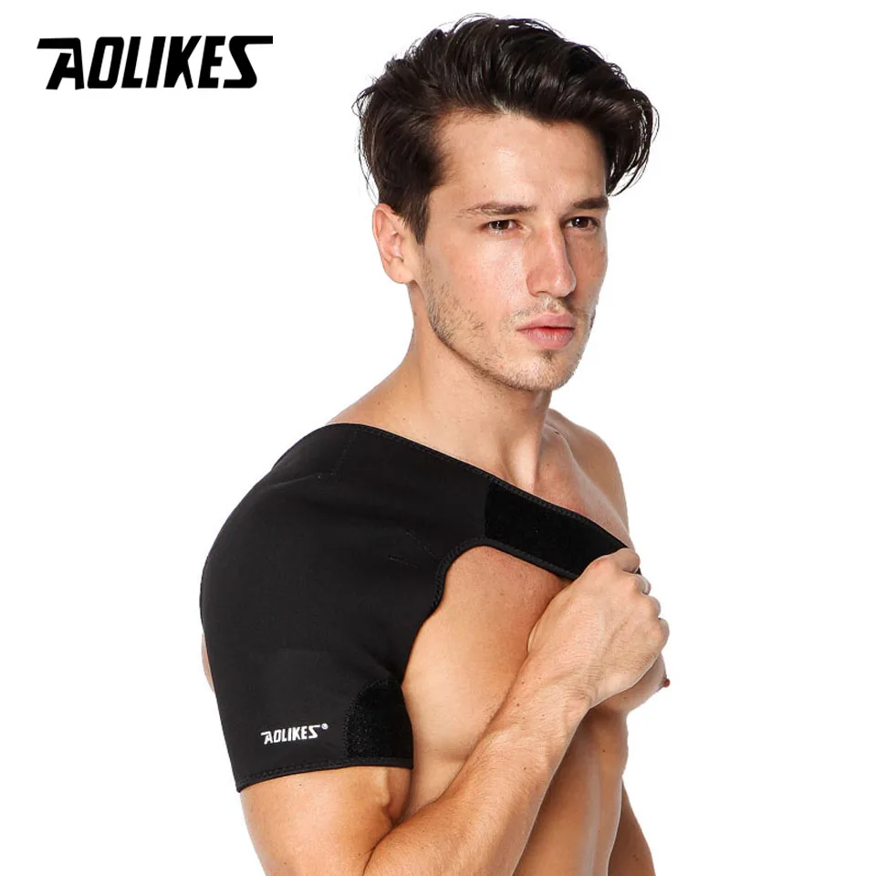 

AOLIKES 1PCS Shoulder Support Brace Shoulder Injury Posture Corrector Fitness Sport Health Care Protector