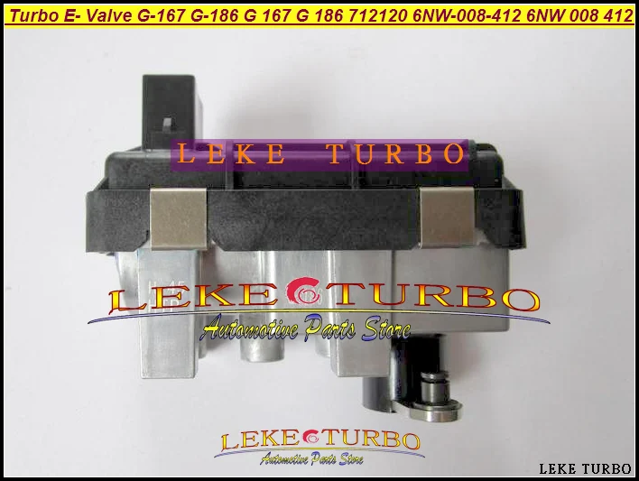 Turbo ELECTRONIC BOOST ACTUATOR Turbocharger Valve G-167 G-186 G167 G186 712120 6NW008412 6NW-008-412 6NW 008 412