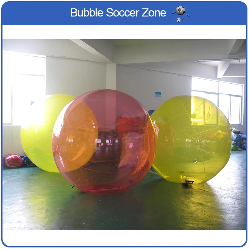 

Free Shipping 2m Inflatable Zorb Ball Water Walking Balls Dancing Ball Sports Ball Walk On Water With Zipper