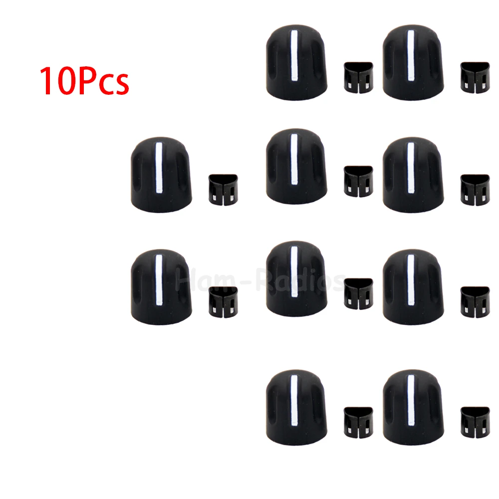 

10Pcs Accessories Volume Control Knob Cap For Motorola CP1660 CP1300 CP1200 EP-350 CP1608 CP185 KNOB