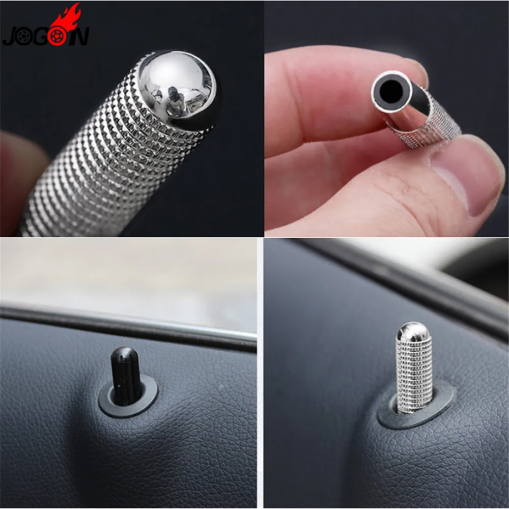 For Mercedes Benz A CLA GLA C E GLC GLK GLE Class W176 C117 X156 W205 W212 W213 X253 W204 Door Bolt Door Lock Pin Knob Trim
