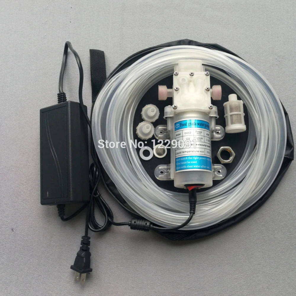 

Nuotrilin 40W DC 12V 24v food grade liquid pump Diaphragm Water Pump Self-priming 12L/min big flow