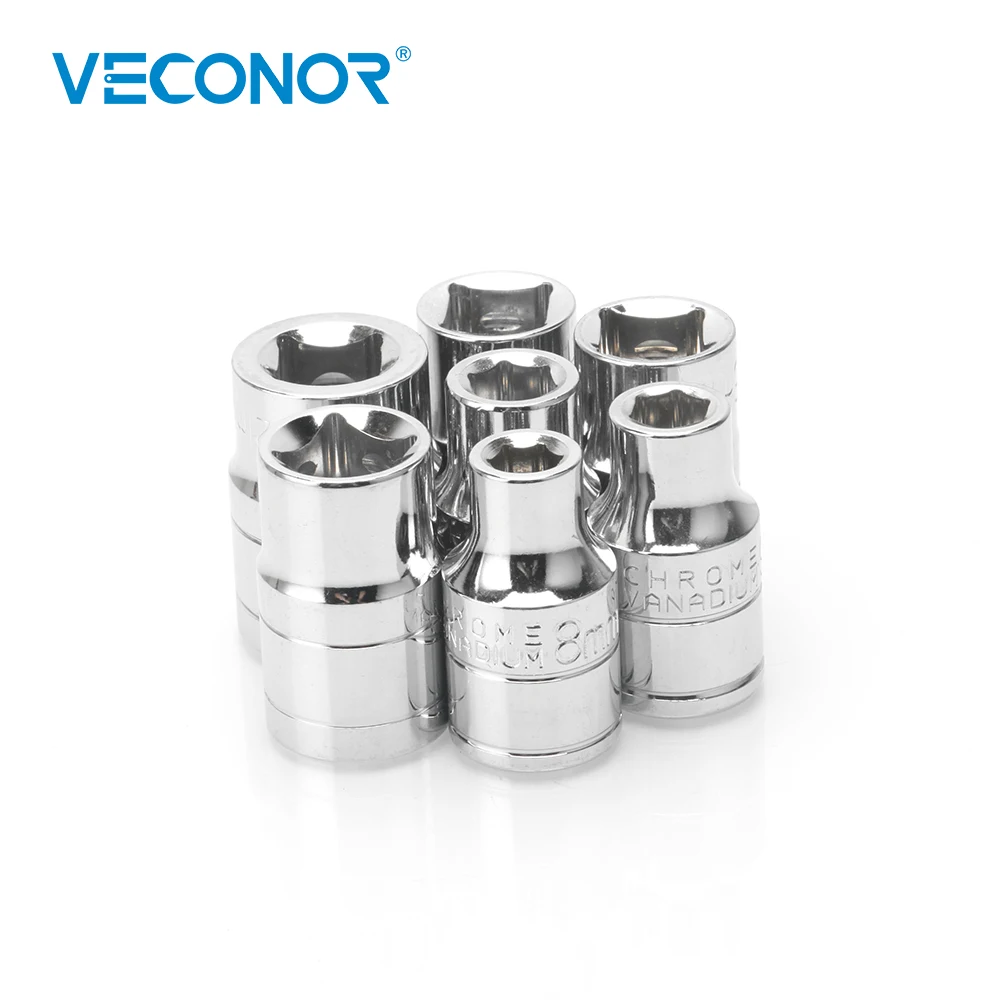 1/2" Drive Metric 6 Point Socket Hand Tool Accessories 16~23mm