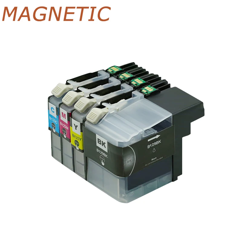 Printer Ink 8 Pieces LC129 LC125 LC129XL Compatible Ink Cartridges For Brother MFC-J6520DW MFC-J6720DW MFC-J6920DW Printers