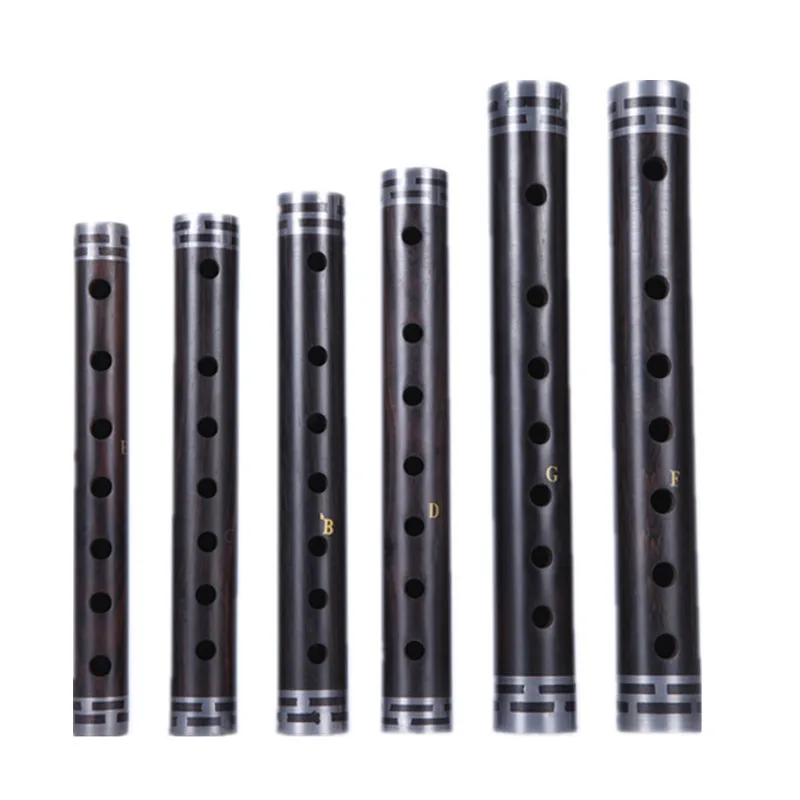 SevenAngel Guan Zi Pipe Chinese National  musical instrument ebony woodwind instrument Da Guan Send a free reed