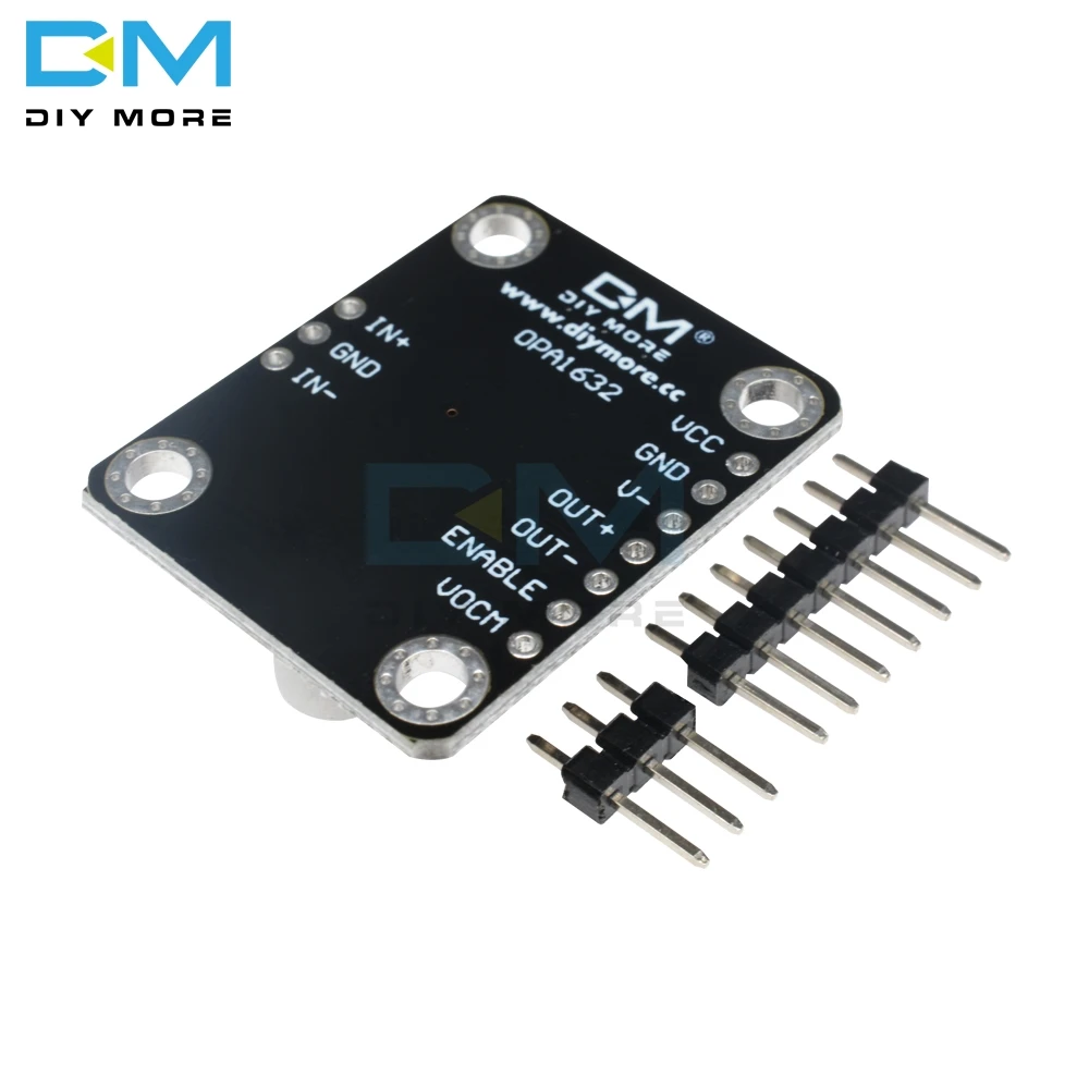 OPA1632 Fully Differential Audio Operational Amplifier Board ADC Driver Module Minimizes Common Mode Noise Interference