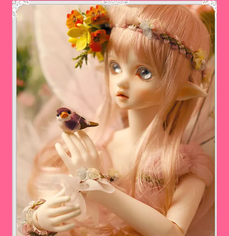 

1/4 scale nude BJD girl MSD Joint doll Resin model toy gift,not include clothes,shoes,wig and other accessories D2135