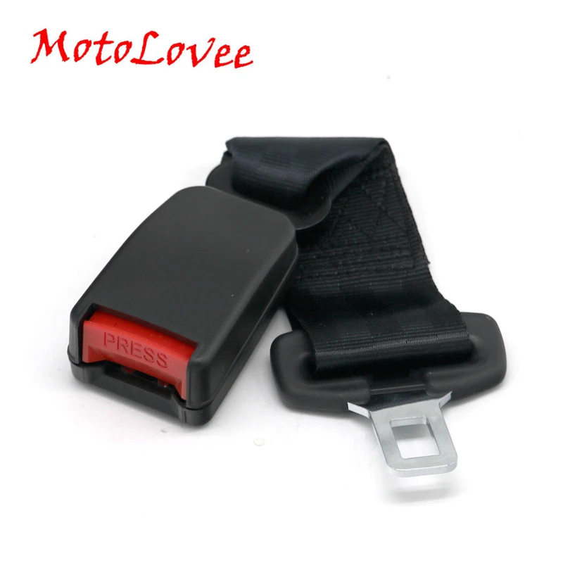 MotoLovee Universal Car Auto Seat Seatbelt Safety Belt Extender Extension Buckle Seat Belts & Padding Extender