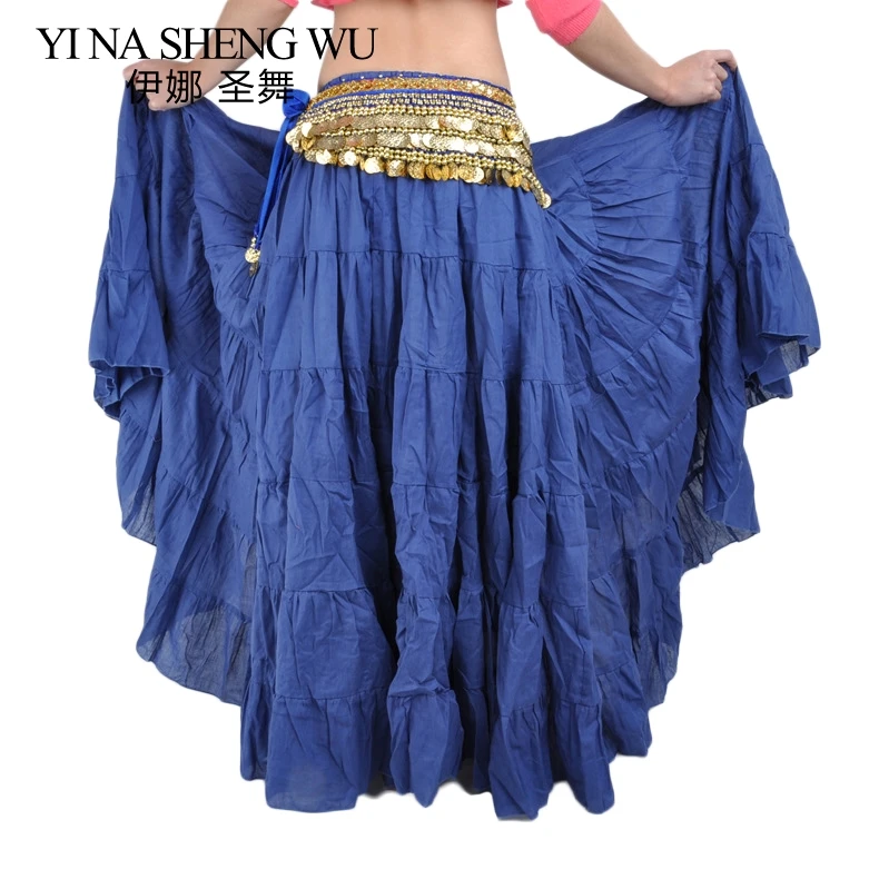 1Pc Thời Trang Bộ Lạc Bohemia Dance Dài Váy Đầm Giang Hồ Váy Nữ Múa Bụng Phòng Khiêu Vũ Váy Tròn Đầy Luyện Tập Vũ Đạo váy