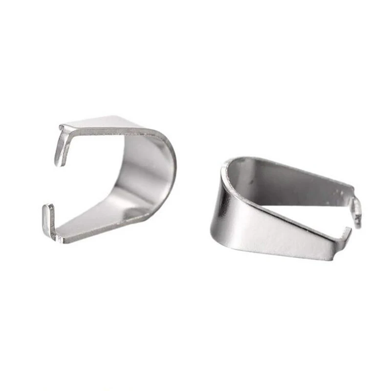 20 Stück Edelstahl-Verschlüsse, Anhänger, Melonenkerne, Schnallen, Anhänger, DIY-Halsketten- und Armband-Verbindungsstücke, Schmuckzubehör – Detail 3