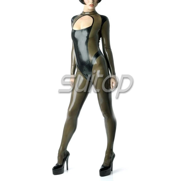 

Adult latex teddies CATSUIT RUBBER bodysuit SUITOP