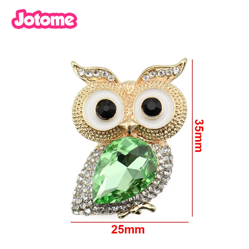 100pcs/lot free shipping cute style  custom 28*35cm owl animal brooch pins