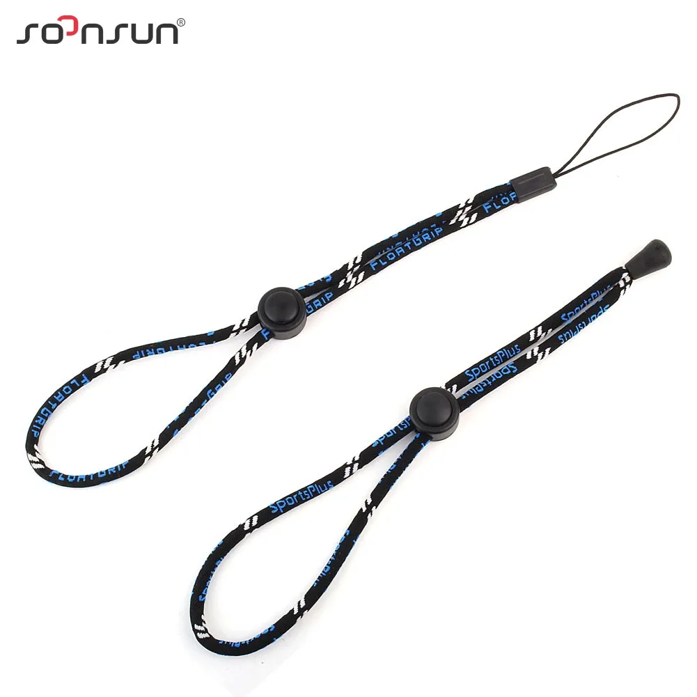 SOONSUN 2PCS Adjustable Safety Wrist Strap String Hand Lanyard Rope for GoPro Akaso DJI Action Tripod Monopod Pole Accessories