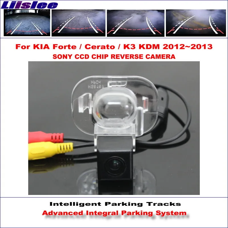 

Auto Dynamic Guidance Rear Camera For KIA Forte / Cerato / K3 KDM 2012~2013 580 TV Lines HD Parking Intelligentized