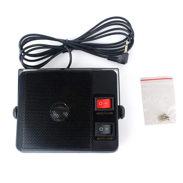 3.5mm elmas ağır TS-750 harici hoparlör walkie talkie QYT YAESU ICOM KENWOOD CB iki yönlü telsiz araba mobil radyo